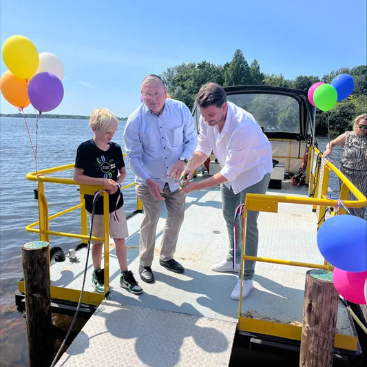 (Her)opening Kaag pont 24 Juli 2024