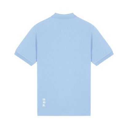 Unisex Polo shirt Blue with Embroidery Logo