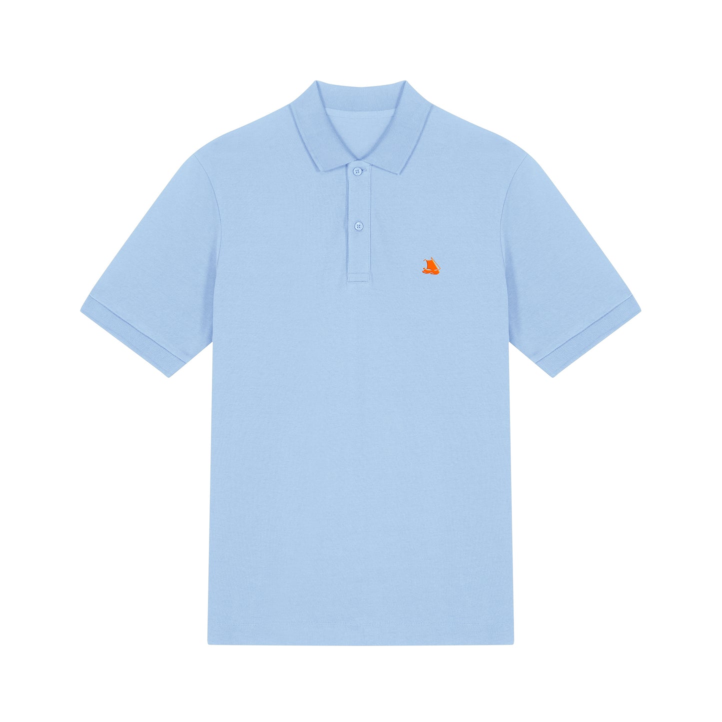 Unisex Polo shirt Blue with Embroidery Logo
